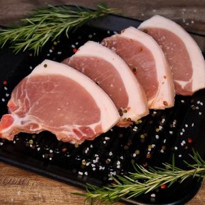 Chuleta Cogote con Tocino