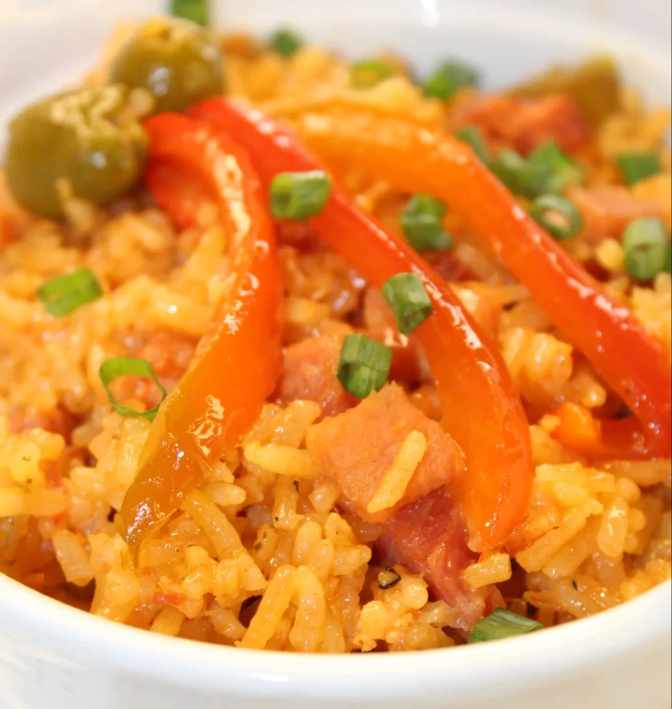 Arroz con Chuleta Ahumada Malerick y Pollo